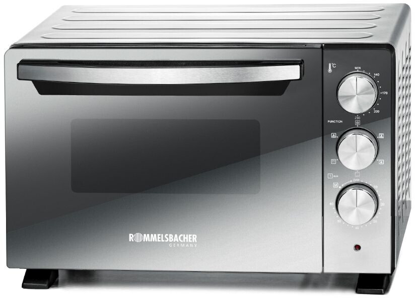 فر گریل روملزباخر آلمان Rommelsbacher BGS 1400 - طراحی استیل با گریل یکنواخت